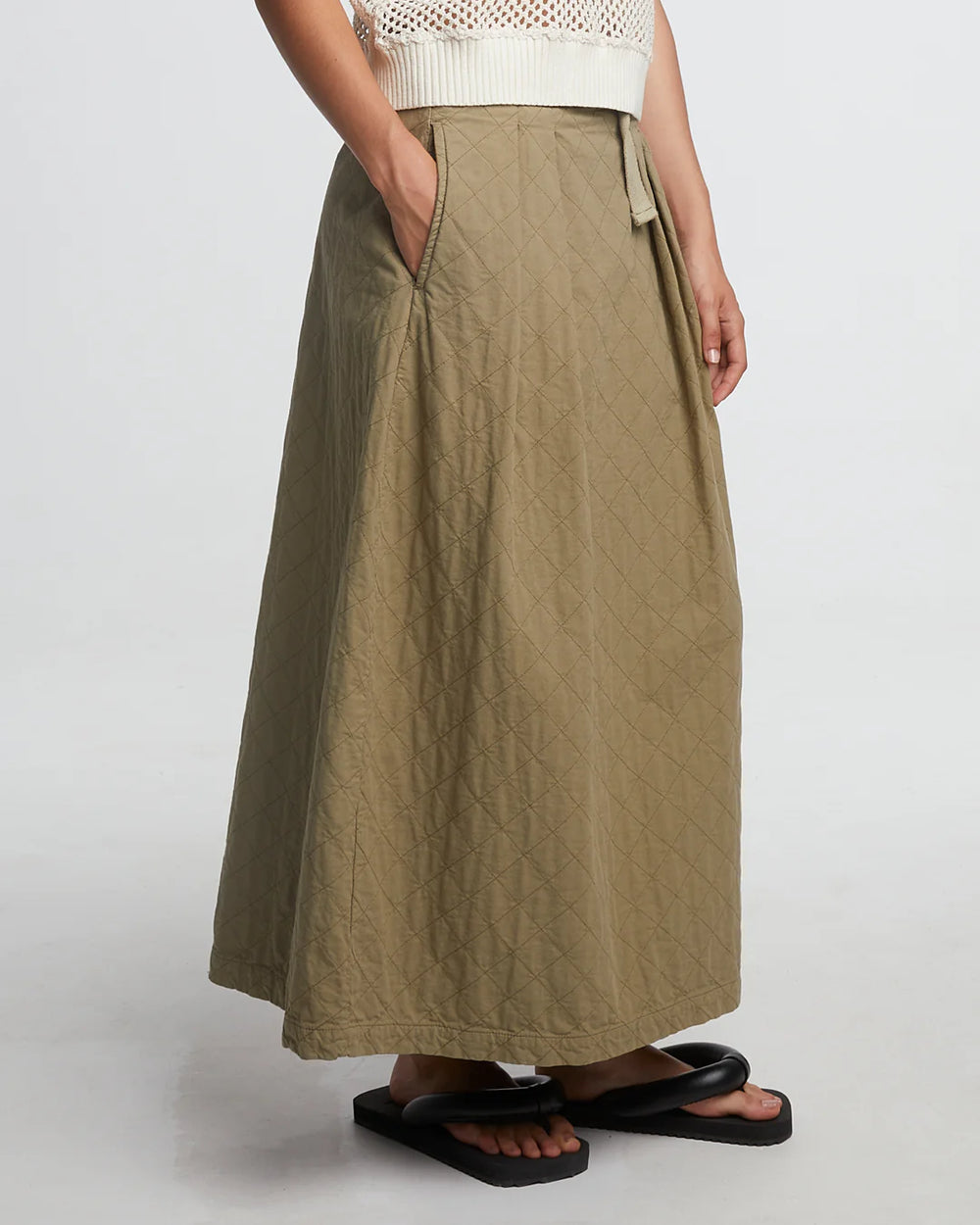 Tulip Skirt - Mighty Cotton - Elmwood