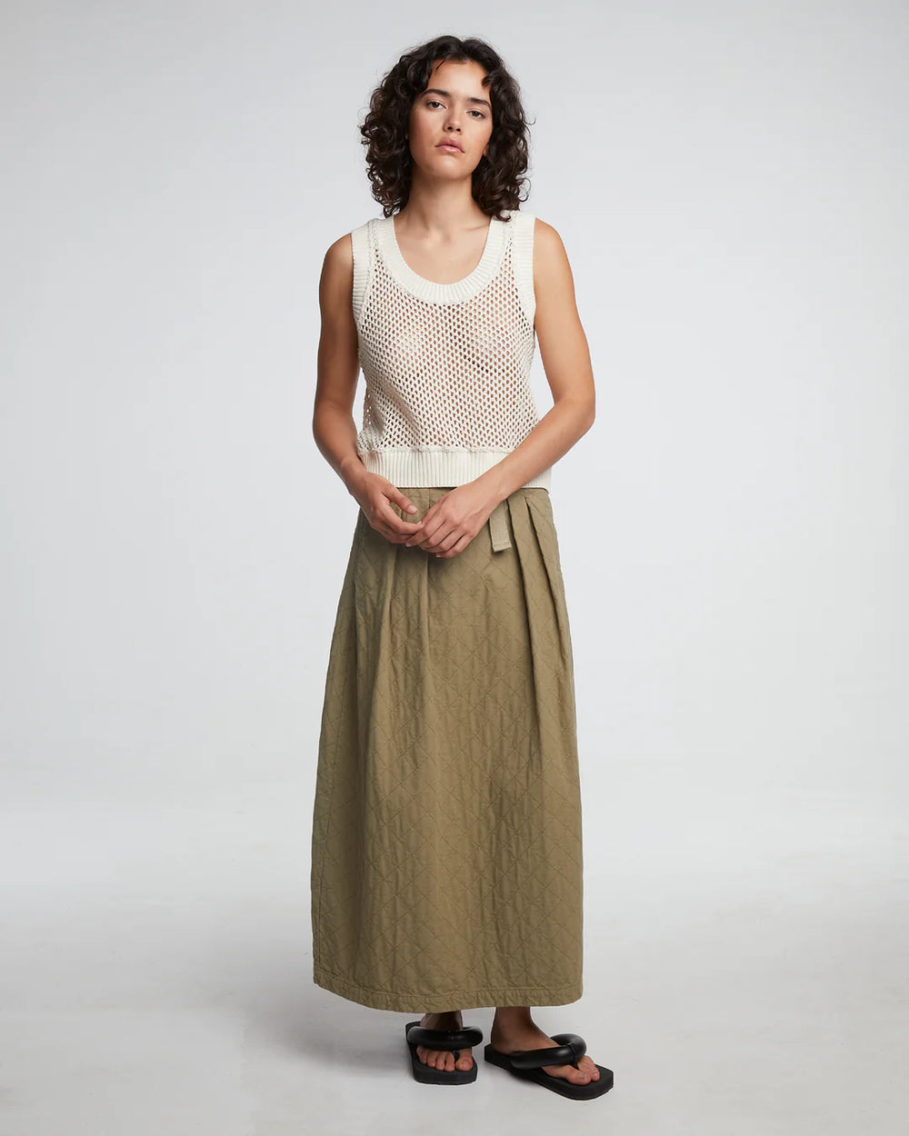 Tulip Skirt - Mighty Cotton - Elmwood