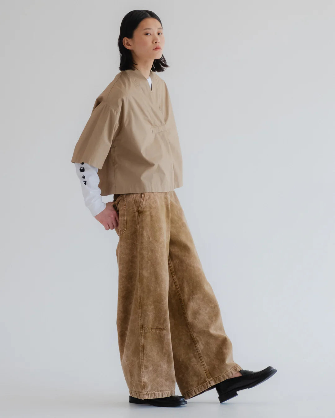 
                  
                    Toku Top - Poplin - Nomad
                  
                