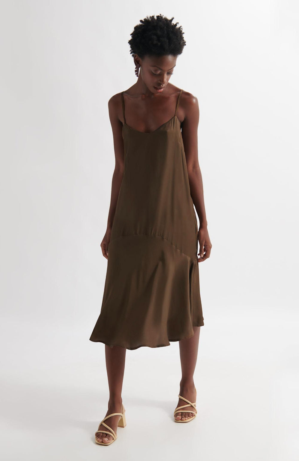 Daria Dress - Brown