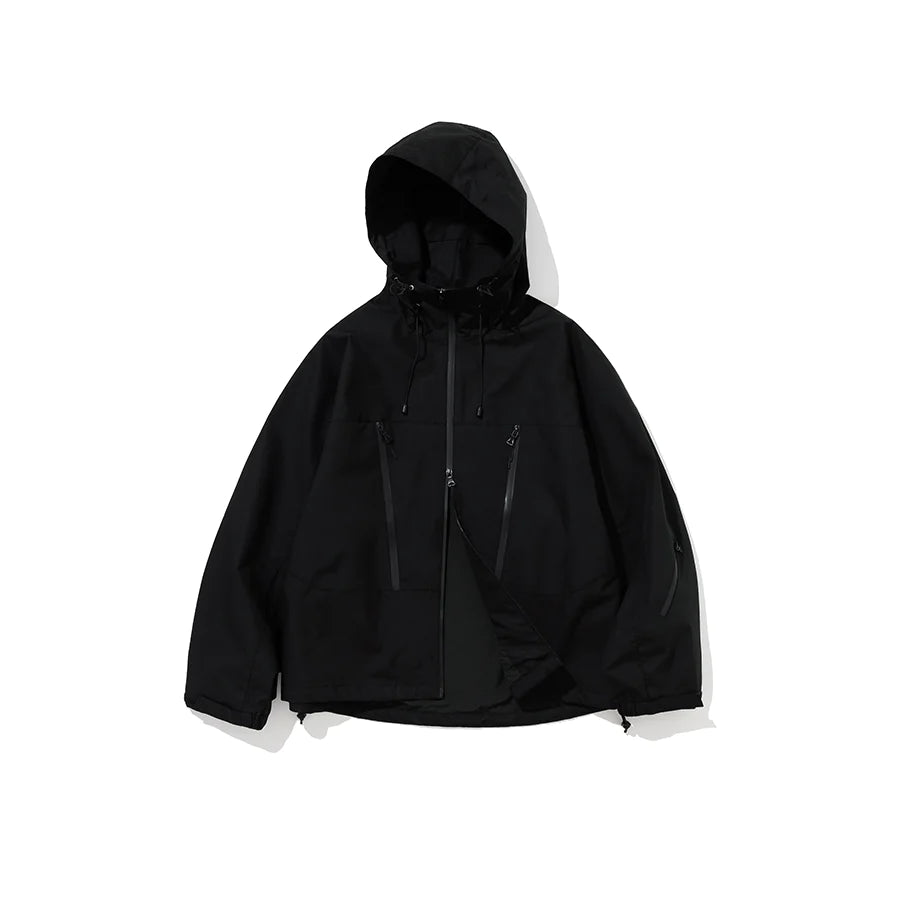 Zip WP Hood Jacket - Black