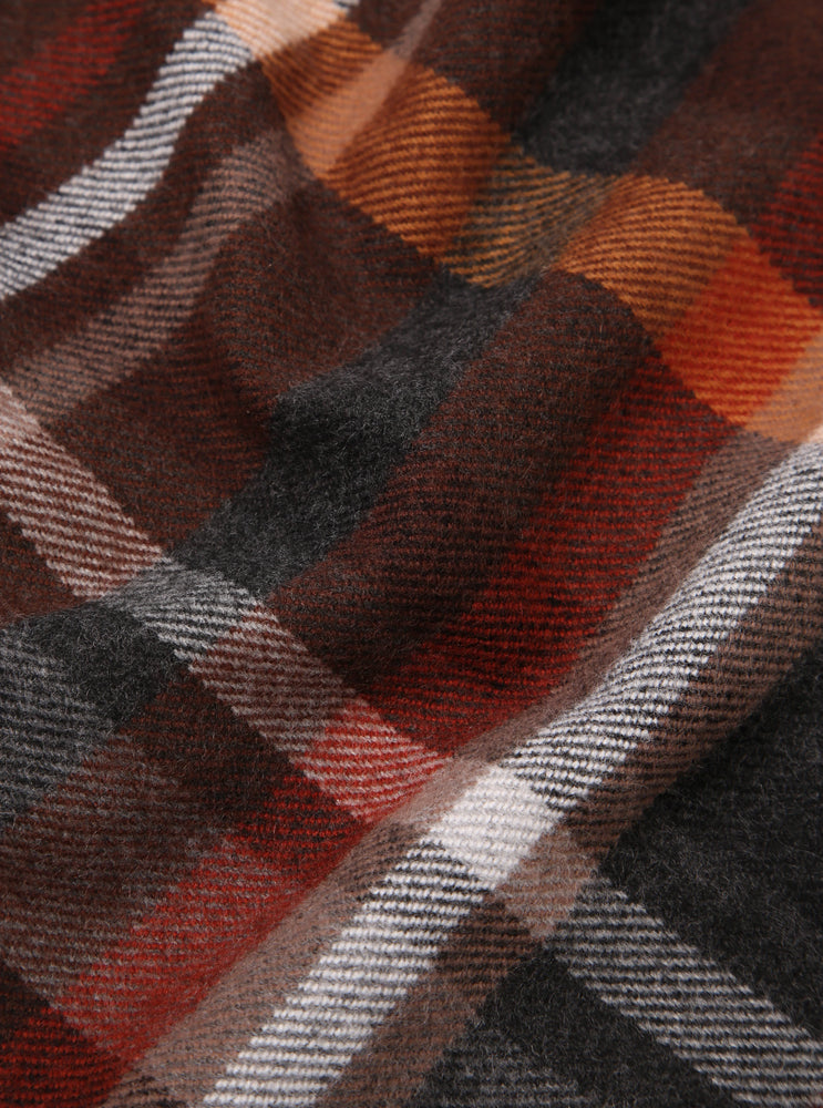 
                  
                    Check Scarf - Brown
                  
                