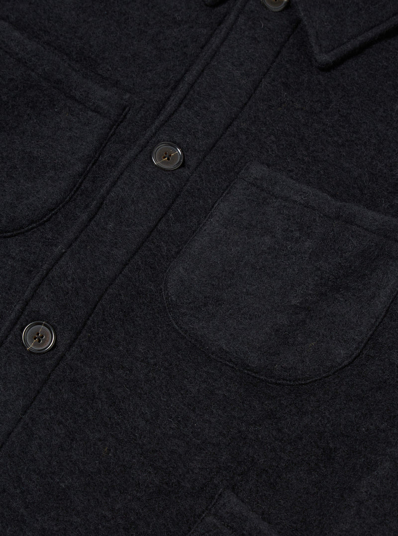 
                  
                    Lumber Jacket - Black Wool Fleece
                  
                