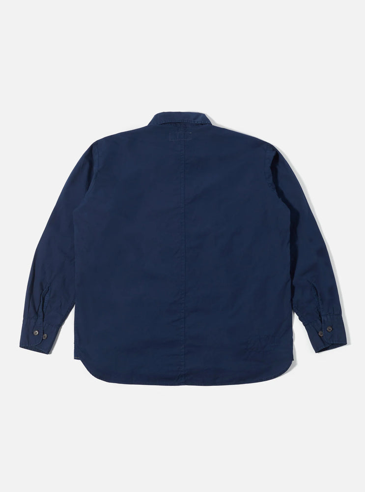 
                  
                    Travail Shirt - Organic Fine Poplin - Navy
                  
                