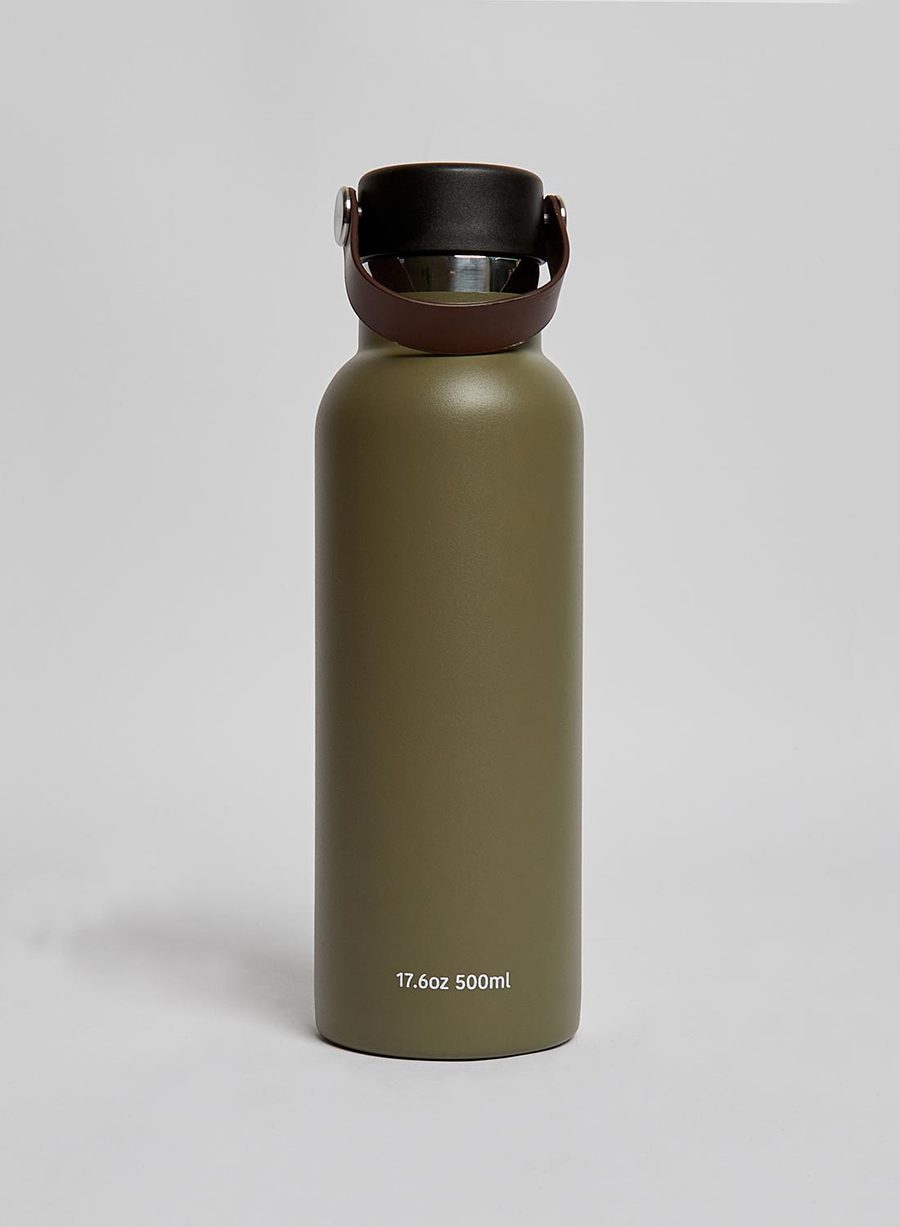 
                  
                    Water Bottle - Stainless Steel - Army Green
                  
                