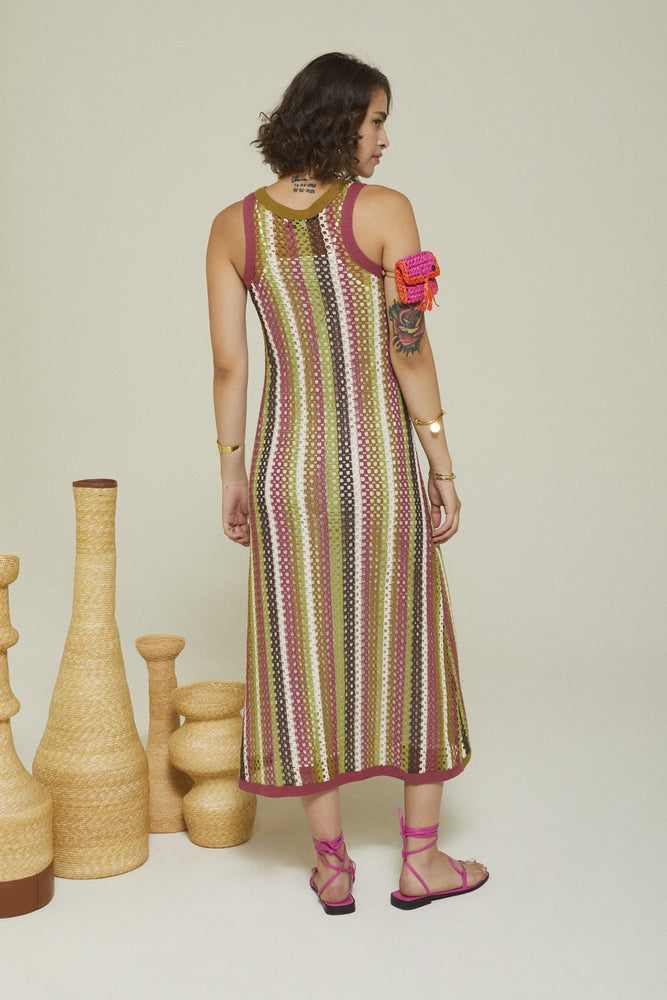 
                  
                    Multicolour Crochet Dress
                  
                