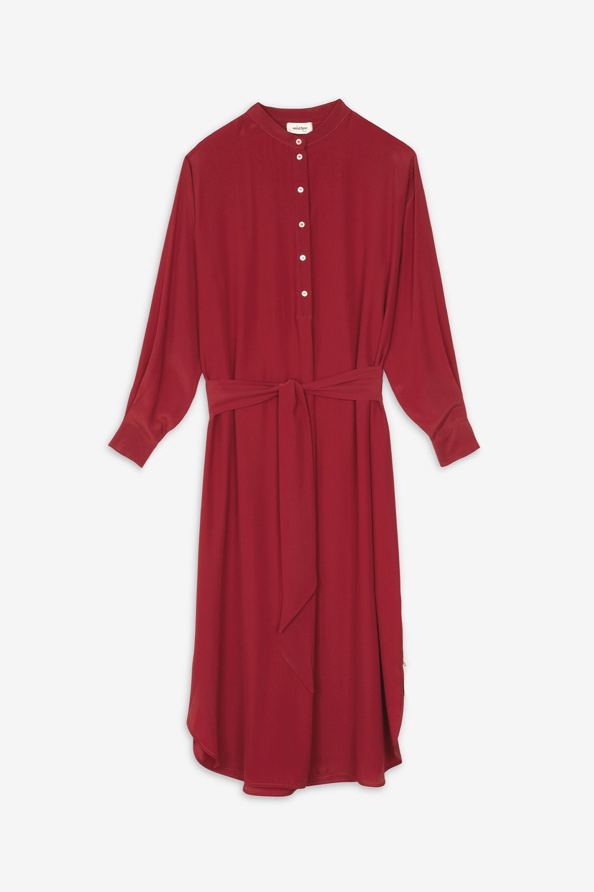 
                  
                    Silk Blend Dress - Ketchup
                  
                