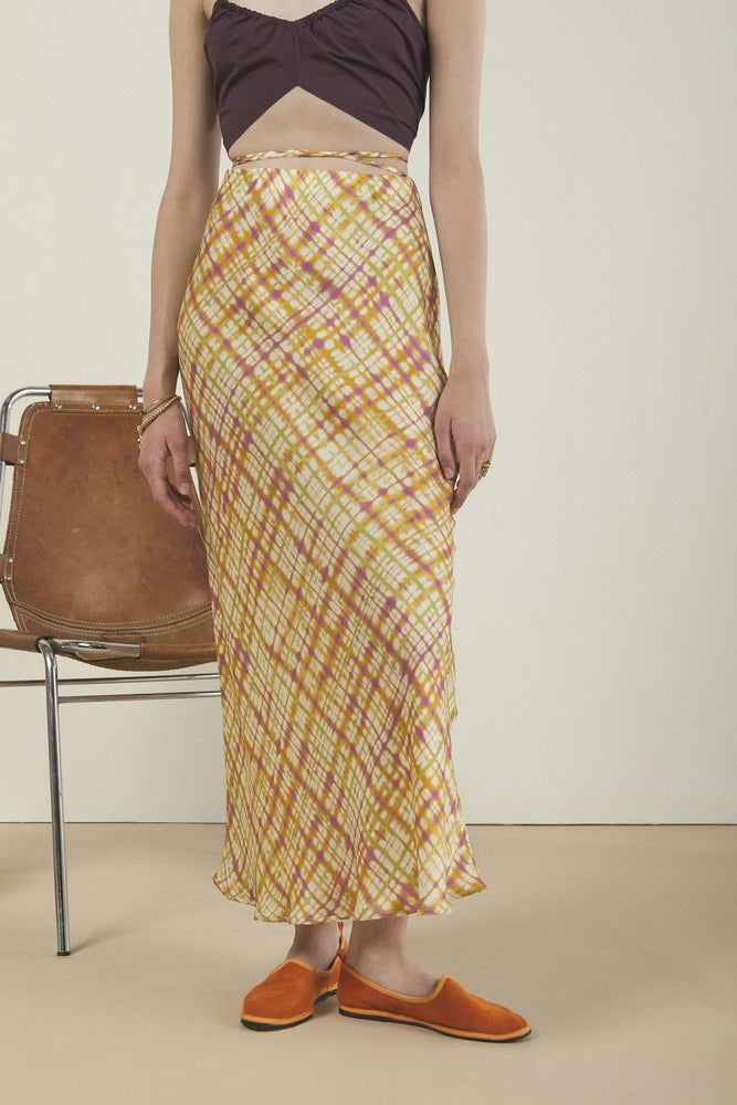 
                  
                    Long Slip Skirt - Zafferano (patterned)
                  
                