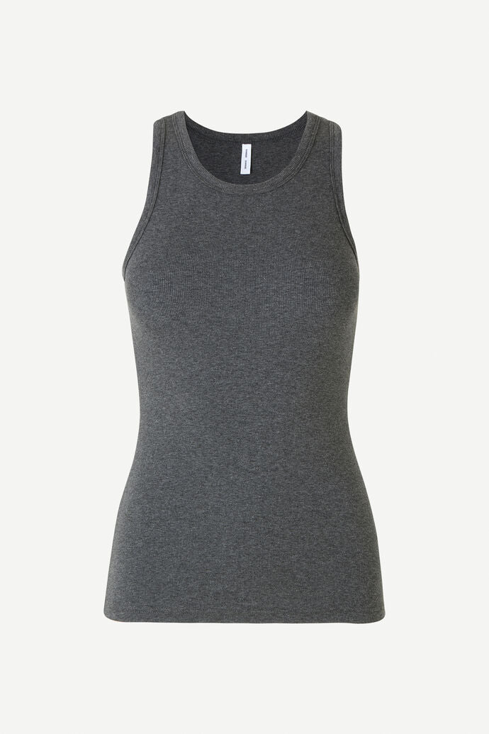 Alexo Tank - Dark Grey Melange