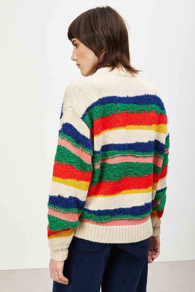 
                  
                    Wool-Blend Jumper - Stripe
                  
                