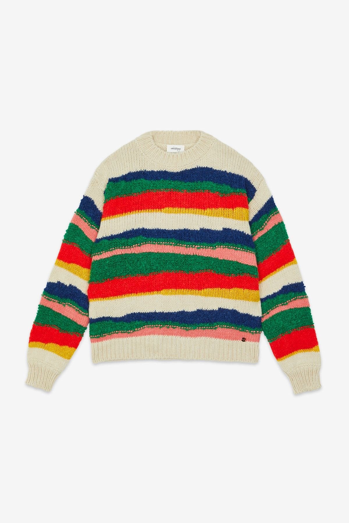 
                  
                    Wool-Blend Jumper - Stripe
                  
                