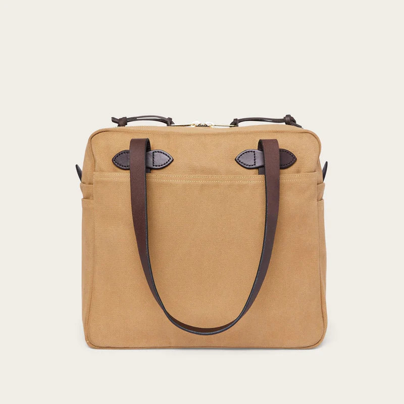 
                  
                    Tote Bag with Zipper - Tan
                  
                