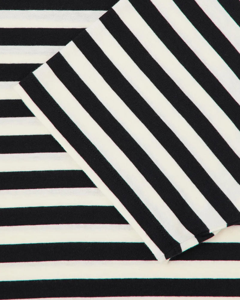 
                  
                    Basic Stripe T-Shirt - Black/White
                  
                