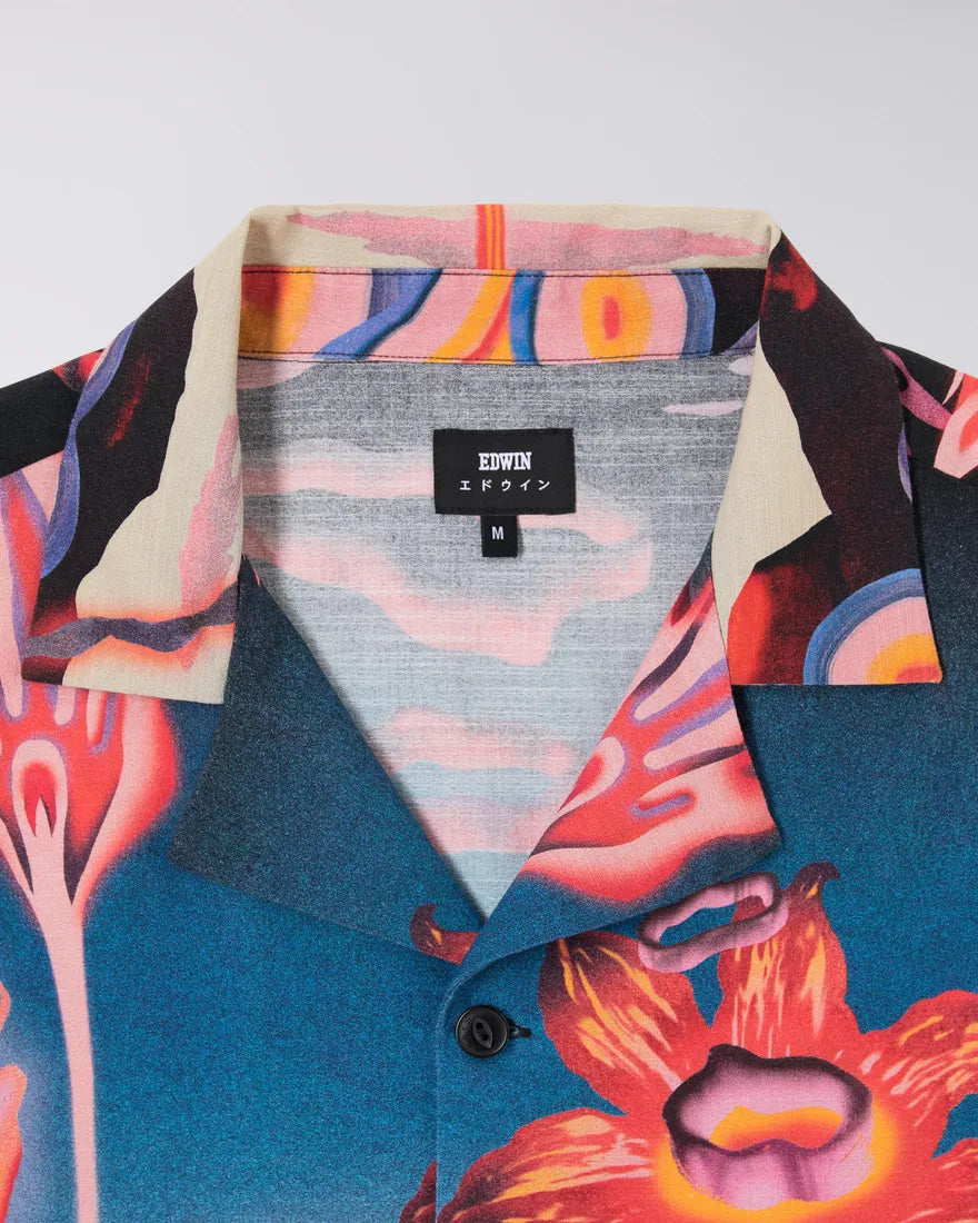 
                  
                    Hana No Shita Shirt SS AOP Crepe - Multicolor
                  
                