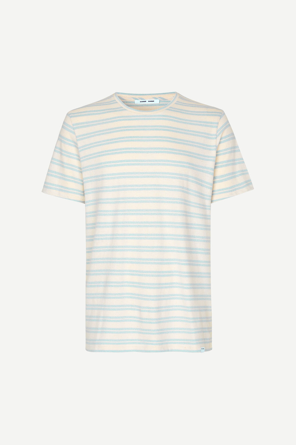 Samsøe Samsøe - Carpo x T-Shirt - Dusty Blue Stripe