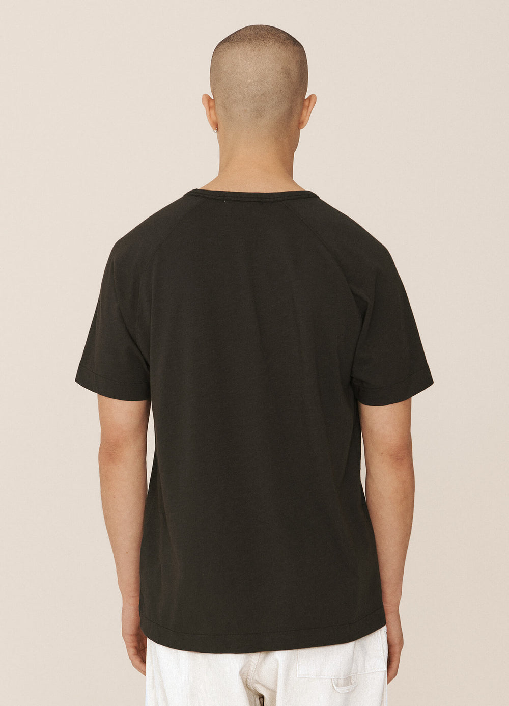 Television Raglan T-Shirt - Black