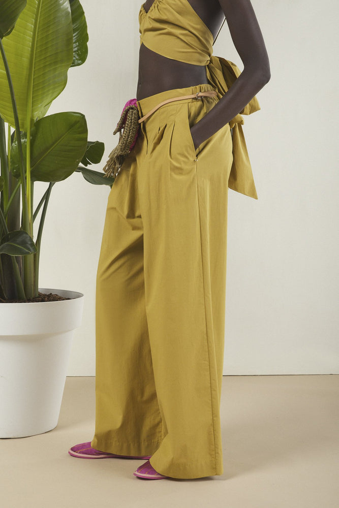 
                  
                    Poplin Trousers - Cumino
                  
                