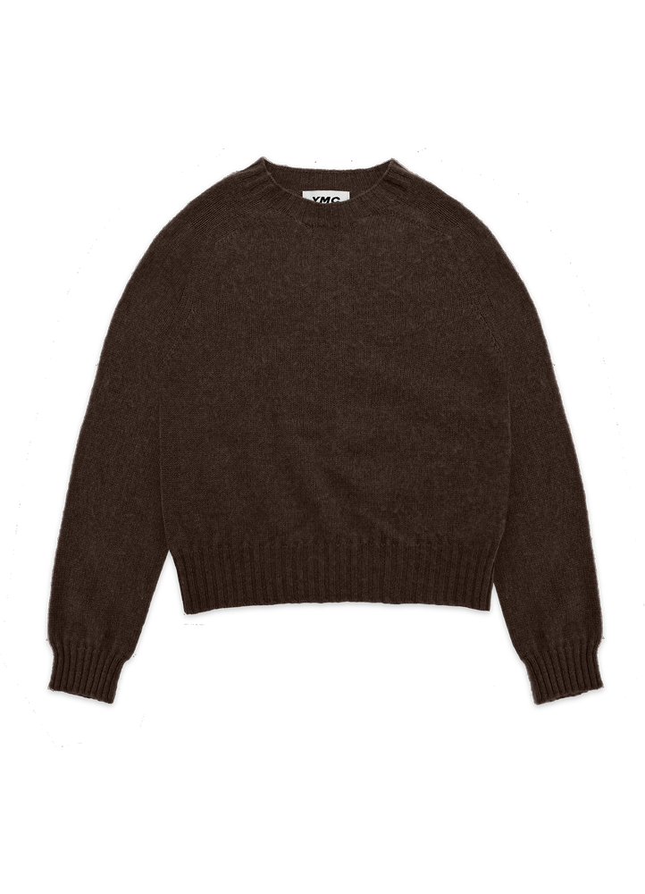 
                  
                    Jets Lambswool Crewneck  - Brown
                  
                