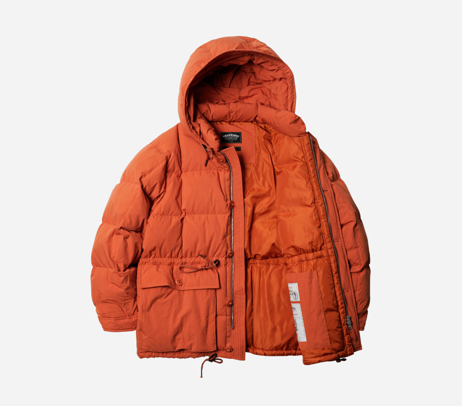 Orange 2025 down coat