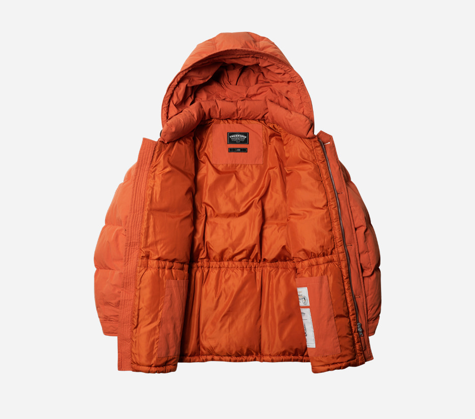 Karakoram Down Parka 005 Orange Curated Goods Ltd