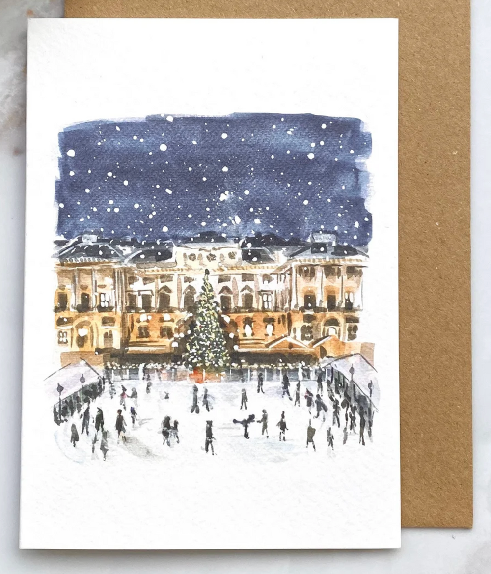 'Somerset House Skaters' Christmas Card Pack