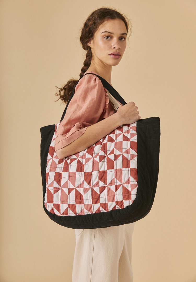 Meg Tote Bag - Reversible Print