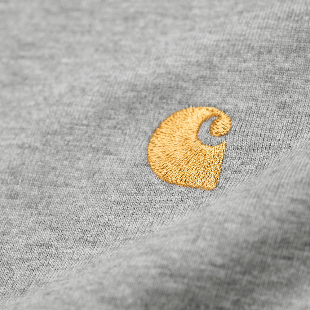 
                  
                    S/S Chase T-Shirt - Grey Heather/Gold
                  
                