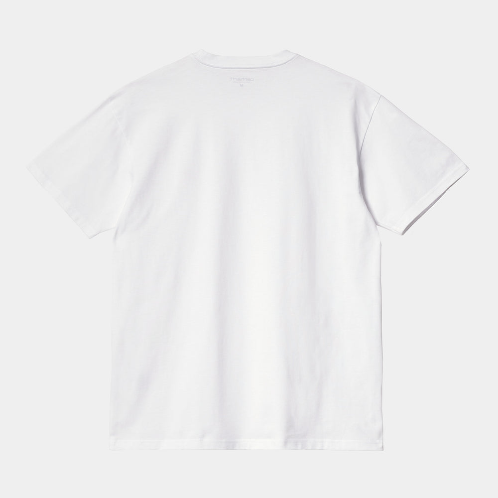 
                  
                    S/S Chase T-Shirt - White/Gold
                  
                
