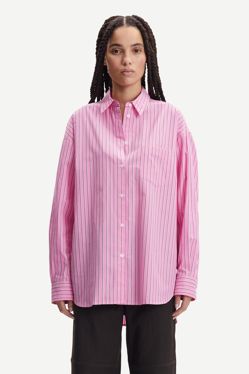 Lua Shirt - Sachet Pink Stripe