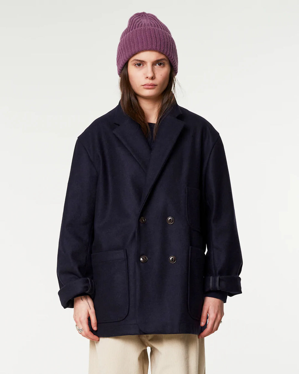 Blazer - Navy Wool