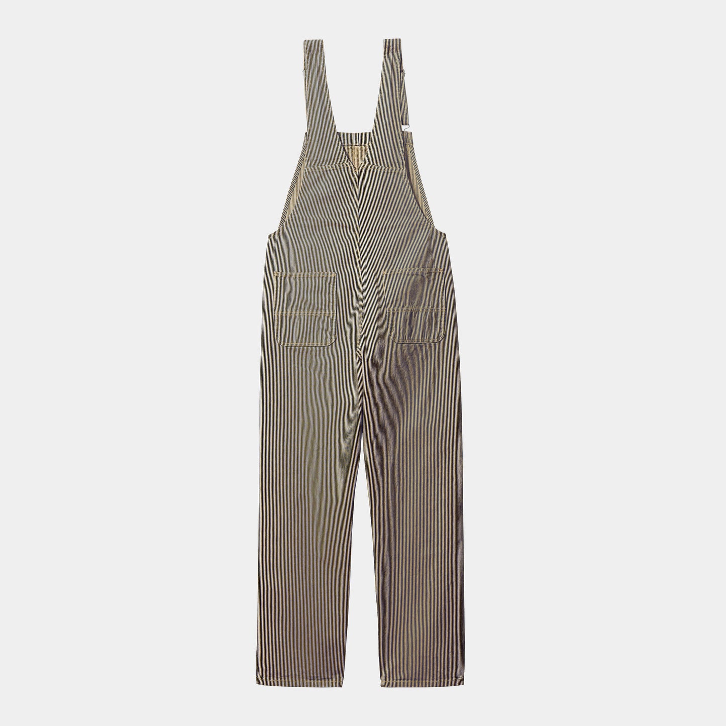 
                  
                    W' Bib Overall Straight - Dusty H Brown / Blue (Garment Dyed)
                  
                
