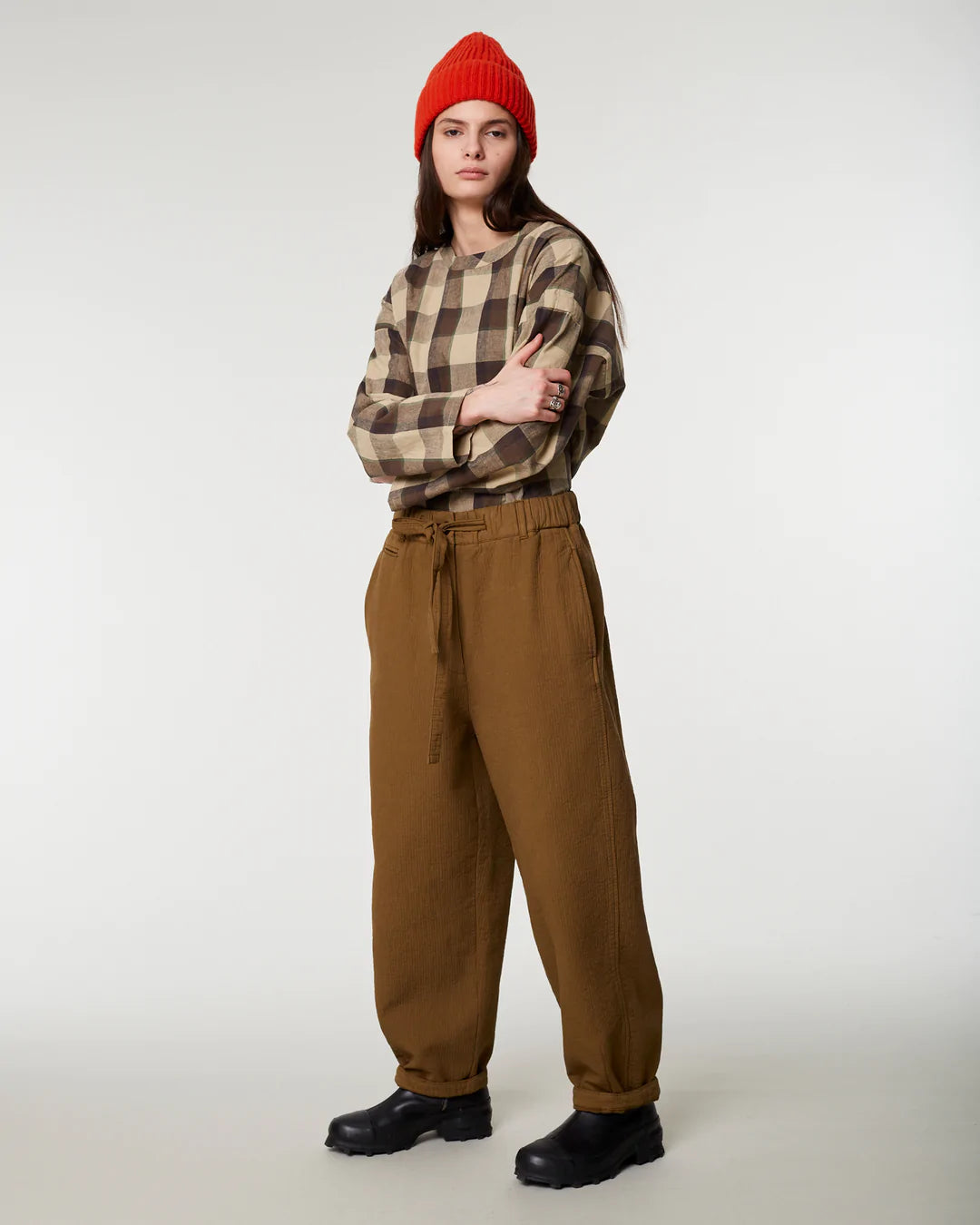 
                  
                    Pasha Pants - Karate Cotton - Olive
                  
                