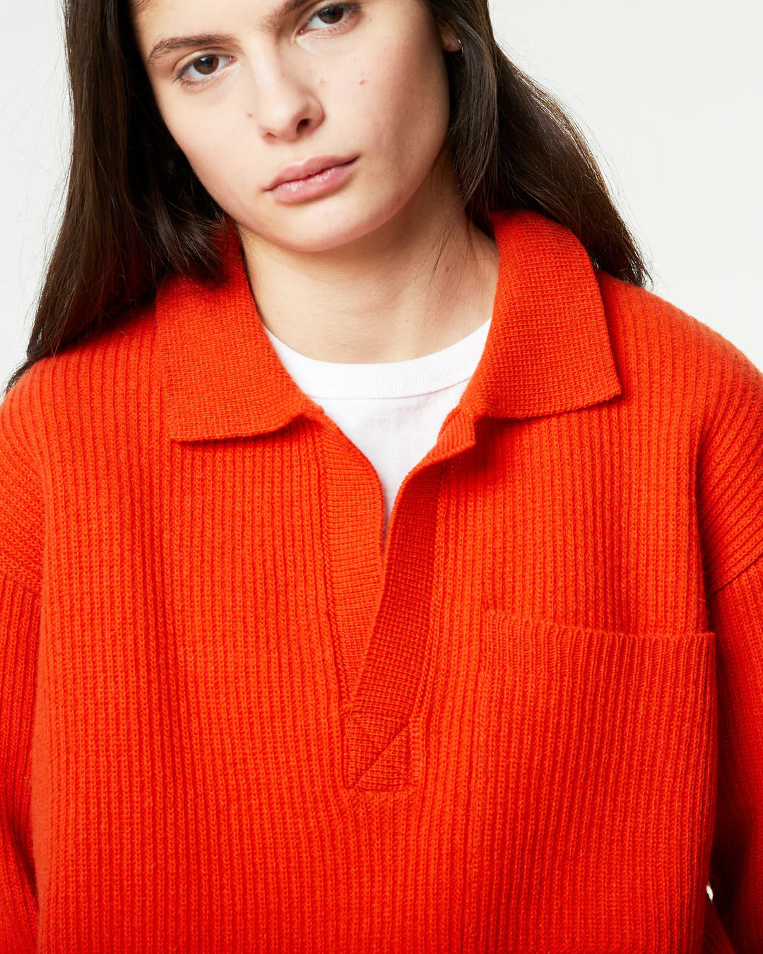 
                  
                    Rugby Sweater - Wool - Orange
                  
                