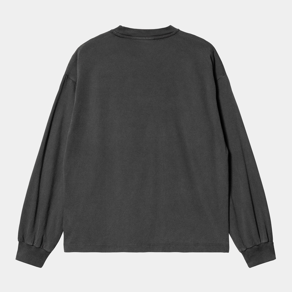 
                  
                    W' L/S Nelson T-Shirt - Black (Garment Dyed)
                  
                