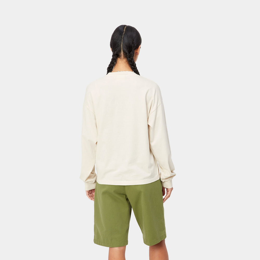 
                  
                    W' L/S Nelson T-Shirt - Natural (Garment Dyed)
                  
                